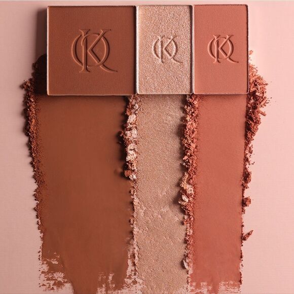 KENIA ONTIVEROS Blush, Bronzer, Highlighter & Eyeshadow Travel Palette - Picture 2 of 9